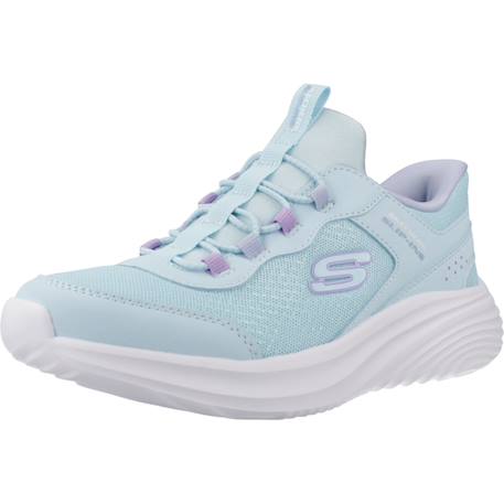 Baskets enfant fille légère souple Bleu mnt+Noir blk+Rose ltpk+Violet lav 4 - vertbaudet enfant 