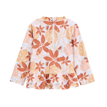 Maillot de bain fille 2 pièces t-shirt de protection uv et culotte cassis Corail 5 - vertbaudet enfant 