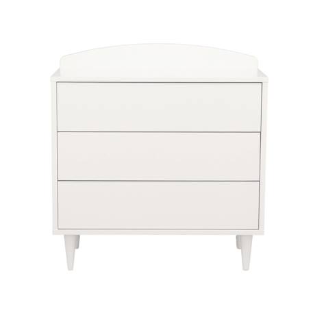 Chambre bébé 2 pièces, lit bébé 120x60 et commode à langer - milann Blanc 6 - vertbaudet enfant 