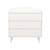Chambre bébé 2 pièces, lit bébé 120x60 et commode à langer - milann Blanc 6 - vertbaudet enfant 