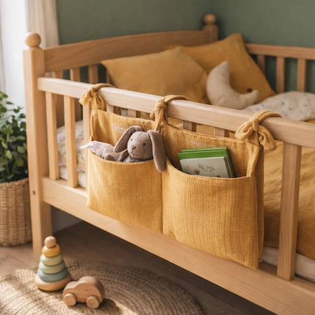Range doudou en coton bio vichy Blanc+Fraise+Honey+Rose+Vichy 18 - vertbaudet enfant 