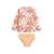 Maillot de bain fille 2 pièces t-shirt de protection uv et culotte cassis Corail 2 - vertbaudet enfant 
