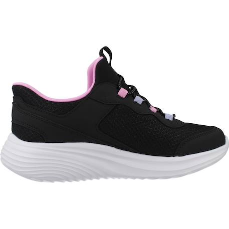 Baskets enfant fille légère souple Noir blk+Rose ltpk 1 - vertbaudet enfant 