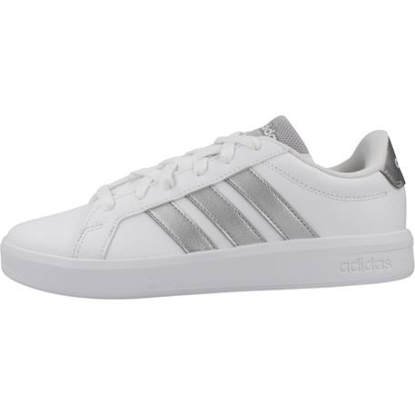 Baskets garçon en textile court classique Blanc white 2 - vertbaudet enfant 