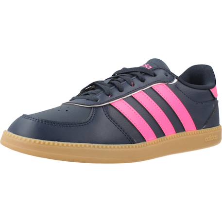 Baskets fille en textile à lacets tennis Bleu tinaur 4 - vertbaudet enfant 