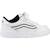 Baskets enfant garçon en cuir Blanc whtblk 1 - vertbaudet enfant 