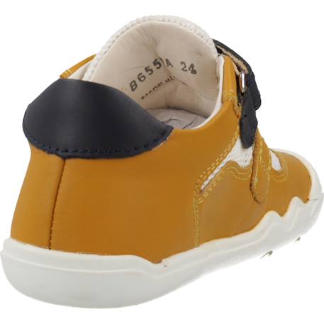 Basket garçon à scratch modèle b steppieup Bleu c0700+Jaune c2pf4 9 - vertbaudet enfant 