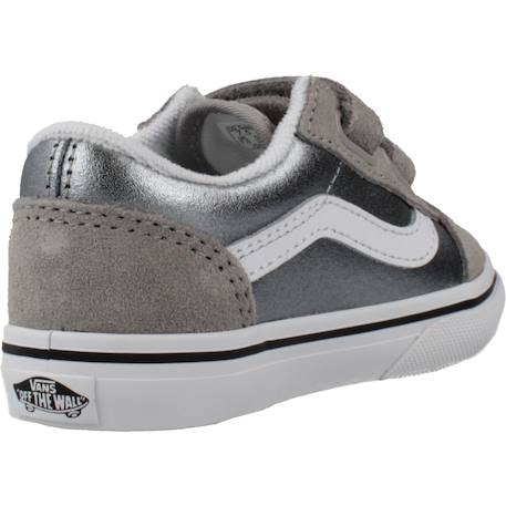 Baskets enfant garçon en tricot Argent plata 3 - vertbaudet enfant 
