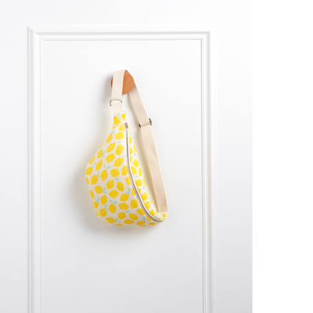 Sac banane en gaze de coton imprimé Jaune 2 - vertbaudet enfant 