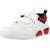 Basket garçon modèle j illuminus boy Blanc c0050+Bleu c0735 4 - vertbaudet enfant 