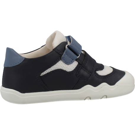 Basket garçon à scratch modèle b steppieup Bleu c0700+Jaune c2pf4 1 - vertbaudet enfant 