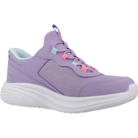 Baskets enfant fille légère souple Bleu mnt+Noir blk+Rose ltpk+Violet lav 23 - vertbaudet enfant 