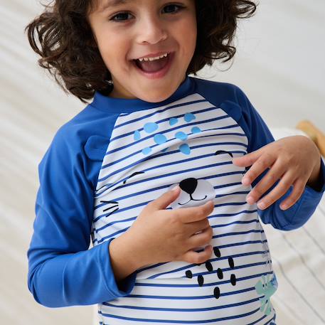 T-shirt de bain garçon protection uv brasilia Bleu 5 - vertbaudet enfant 