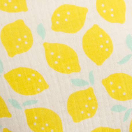 Sac banane enfant en gaze de coton imprimé citron Jaune 4 - vertbaudet enfant 