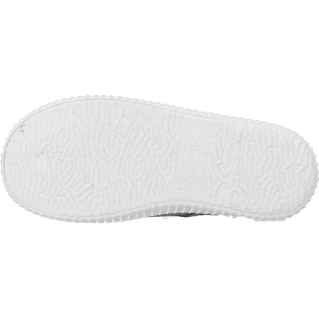 Basket garçon sans lacets à enfiler Beige+Blanc+Bleu azul+Bleu marine 6 - vertbaudet enfant 