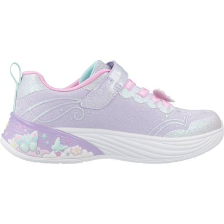 Baskets enfant fille légère souple Rose+Violet 7 - vertbaudet enfant 
