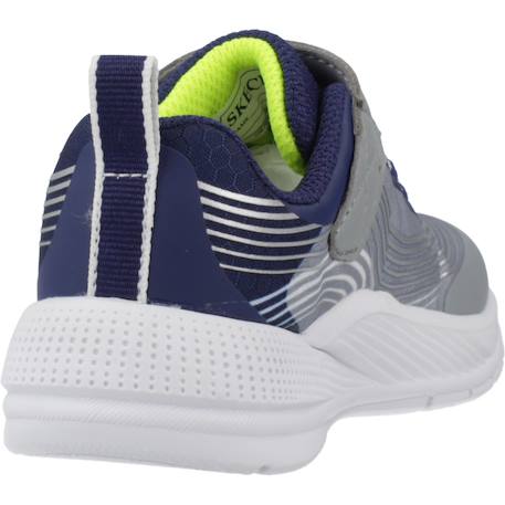 Basket microspec advance Bleu+Gris+Rouge 9 - vertbaudet enfant 