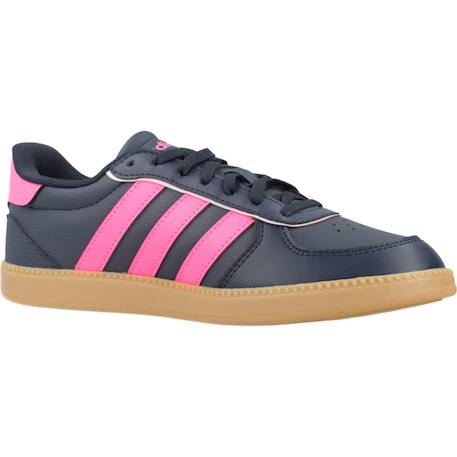Baskets fille en textile à lacets tennis Bleu tinaur 5 - vertbaudet enfant 