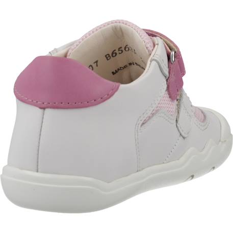 Basket fille à scratch modèle b steppieup Blanc c0406 3 - vertbaudet enfant 