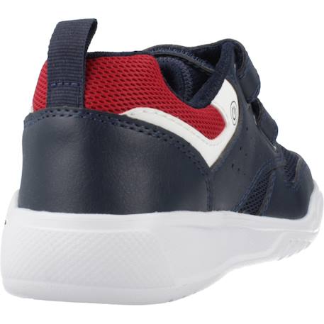 Basket garçon modèle j illuminus boy Blanc c0050+Bleu c0735 9 - vertbaudet enfant 