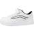 Baskets enfant garçon en cuir Blanc whtblk 2 - vertbaudet enfant 
