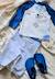 Maillot de bain garçon 2 pièces t-shirt et pantalon de protection uv brasilia Bleu 1 - vertbaudet enfant 