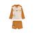 Maillot de bain garçon 2 pièces t-shirt de protection uv et boxer mio Camel 2 - vertbaudet enfant 