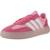 Baskets fille en cuir à lacets urbain Rose pink 4 - vertbaudet enfant 