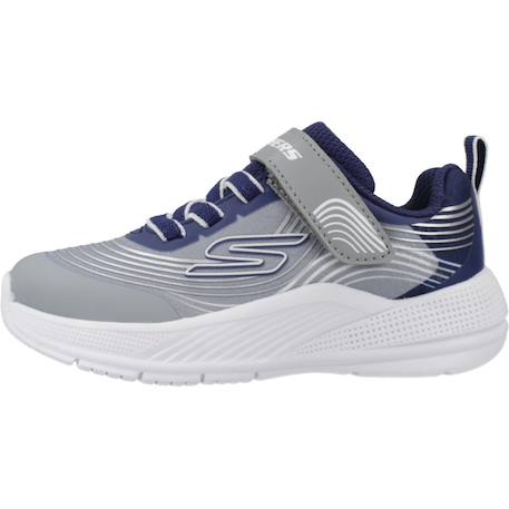 Basket microspec advance Bleu+Gris+Rouge 8 - vertbaudet enfant 