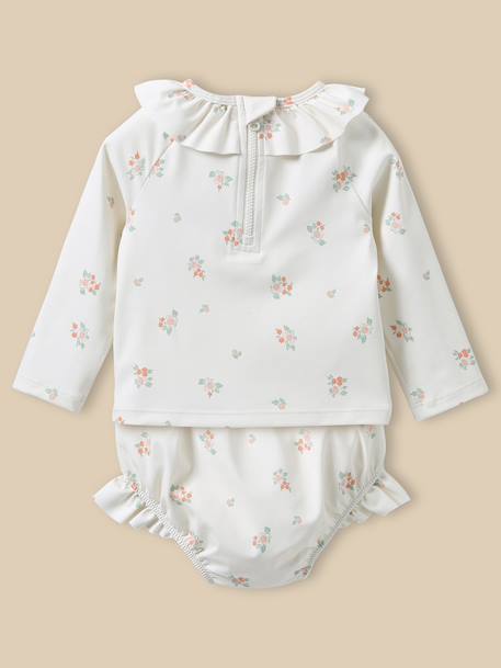 Ensemble de bain bébé anti-uv Imprimé  baies 4 - vertbaudet enfant 