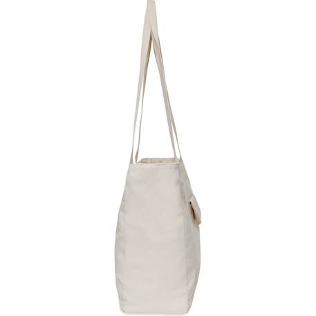 Tote bag à langer twill natural Beige, écru 4 - vertbaudet enfant 