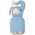 Mini gourde isotherme bestie éléphant Bleu, rose 1 - vertbaudet enfant 