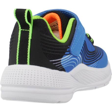 Basket microspec advance Bleu+Gris+Rouge 3 - vertbaudet enfant 