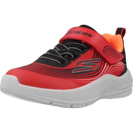 Basket microspec advance Bleu+Gris+Rouge 16 - vertbaudet enfant 