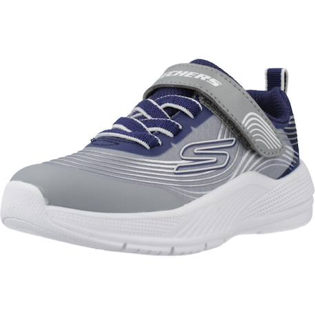 Basket microspec advance Bleu+Gris+Rouge 10 - vertbaudet enfant 