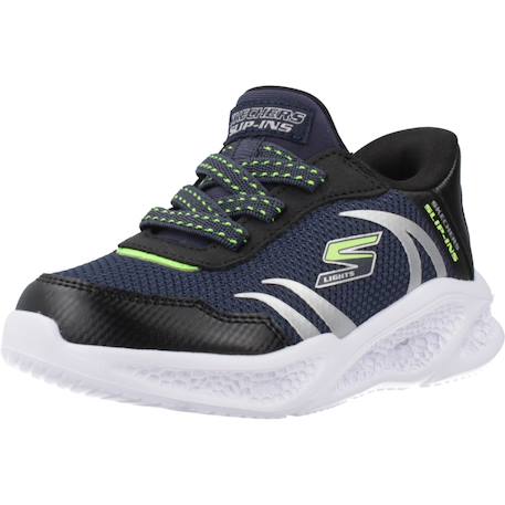 Basket slip-ins meteor lights Bleu+Rouge 4 - vertbaudet enfant 