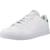 Baskets garçon en textile à scratch classique Blanc white 4 - vertbaudet enfant 