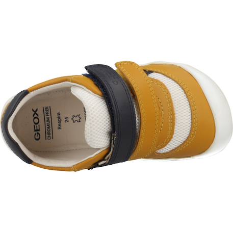 Basket garçon à scratch modèle b steppieup Bleu c0700+Jaune c2pf4 12 - vertbaudet enfant 