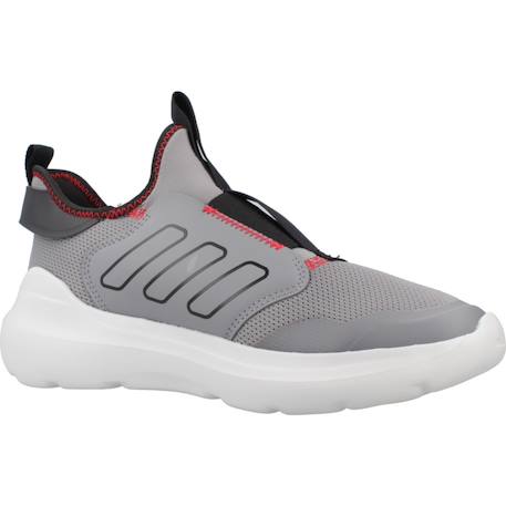 Basket garçon en textile velcro confort Gris grey 5 - vertbaudet enfant 