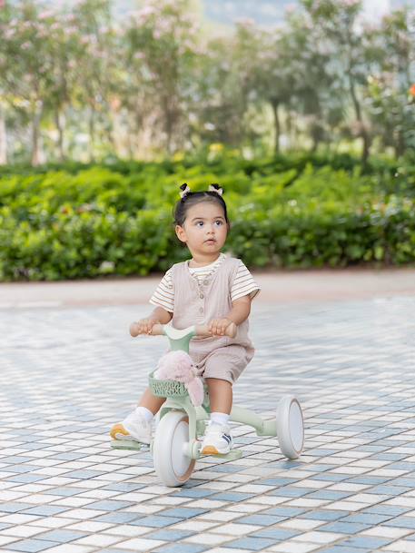 Porteur Learning Trike - Tricycle 3 en 1 - olive+taupe 7 - vertbaudet enfant 