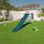 Toboggan actou 3 m. 3-12 ans. Pour enfants Bleu/corail 4 - vertbaudet enfant 