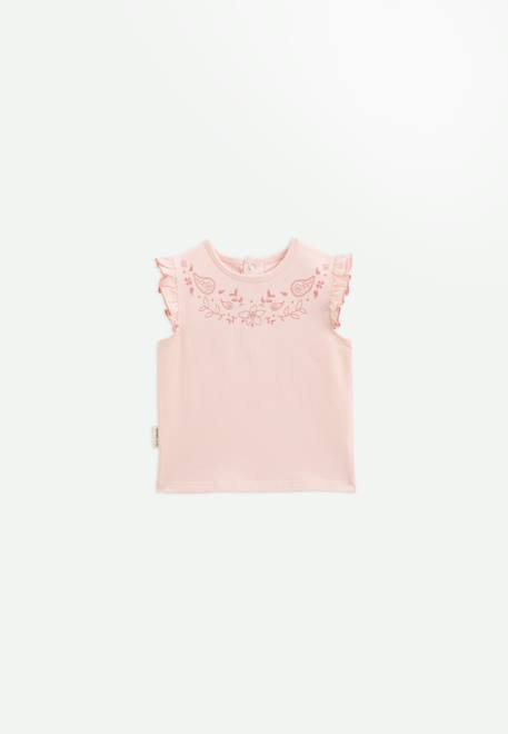 Fille-T-shirt enfant manches courtes arizona