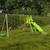 Portique balançoire métal kaheco 2,30 m 8 enfants Bois 6 - vertbaudet enfant 