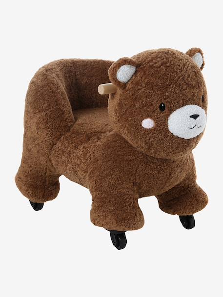 Porteur animal à roulettes en bois FSC® Ours 2 - vertbaudet enfant 
