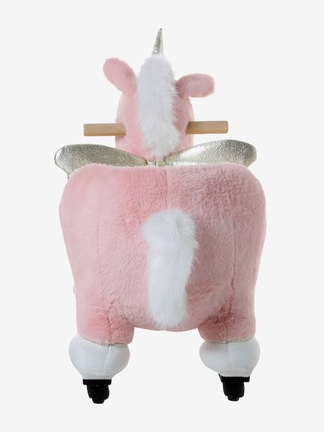 Porteur animal à roulettes en bois FSC® Chat+Licorne+Ours 8 - vertbaudet enfant 