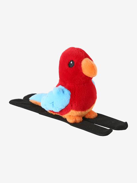 Bracelet perroquet peluche rouge 1 - vertbaudet enfant 