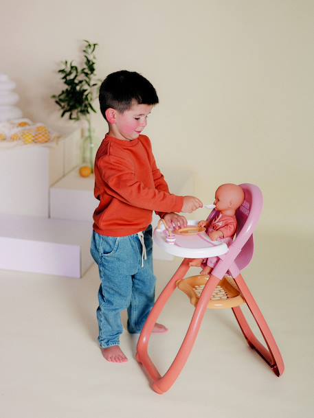 Chaise haute pour poupon multicolore 5 - vertbaudet enfant 
