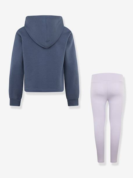 Sweat à capuche et legging marine 2 - vertbaudet enfant 