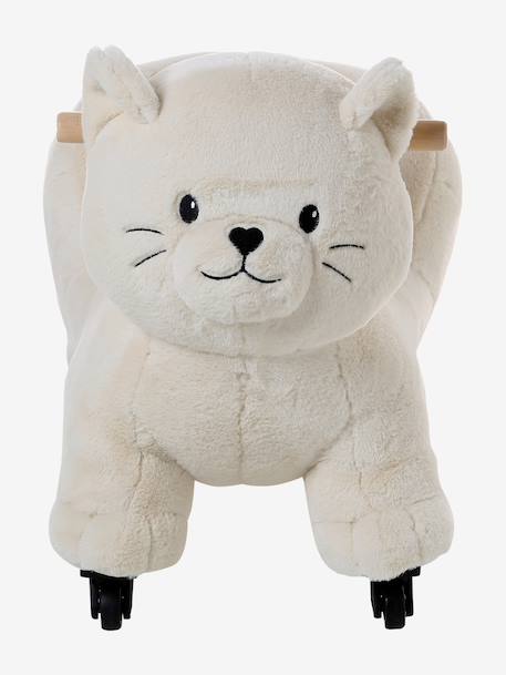 Porteur animal à roulettes en bois FSC® Chat+Licorne+Ours 2 - vertbaudet enfant 