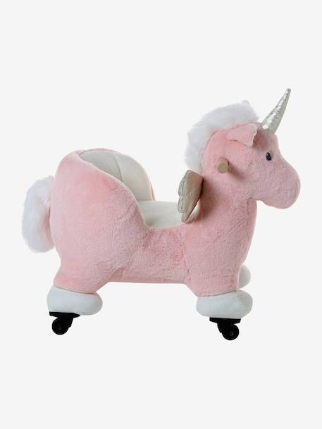 Porteur animal à roulettes en bois FSC® Chat+Licorne+Ours 10 - vertbaudet enfant 